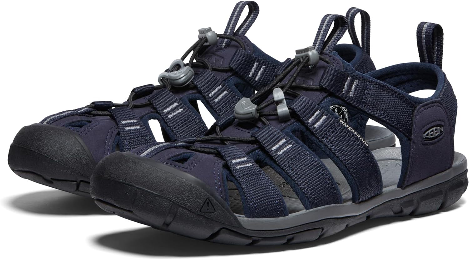 Detalle de KEEN Herren Sandale Clearwater CNX – Wander-/Trekking-Sandale mit breitem Vorfußbereich