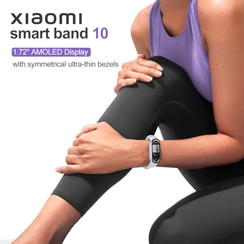 Thumbnail 1 de Xiaomi Smart Band 10 Fitness Tracker – White (2 Years Warranty)