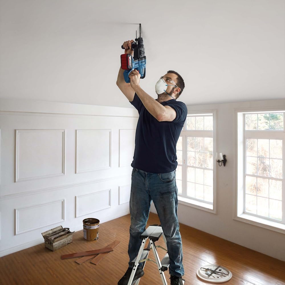 Detalle 1 de Bosch Home and Garden 2607019447 SDS-plus-hammarborrsats i karbid, 8 mm