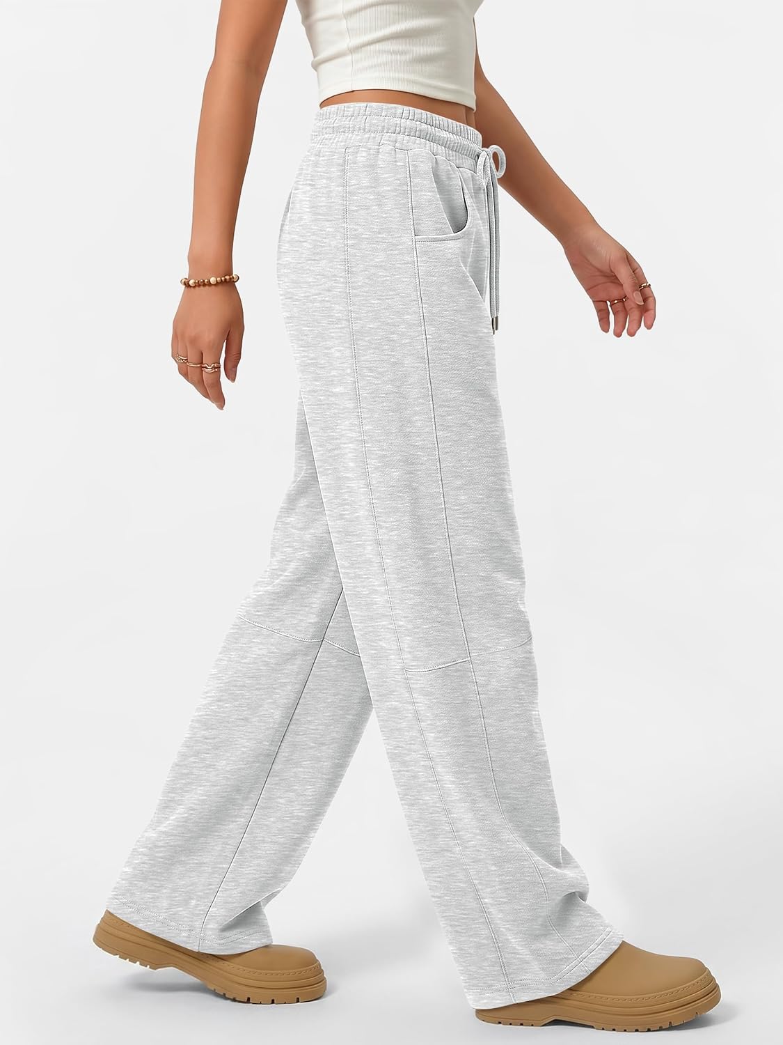 Detalle 2 de Trendy Queen Fleece-Lined Women's Sweatpants