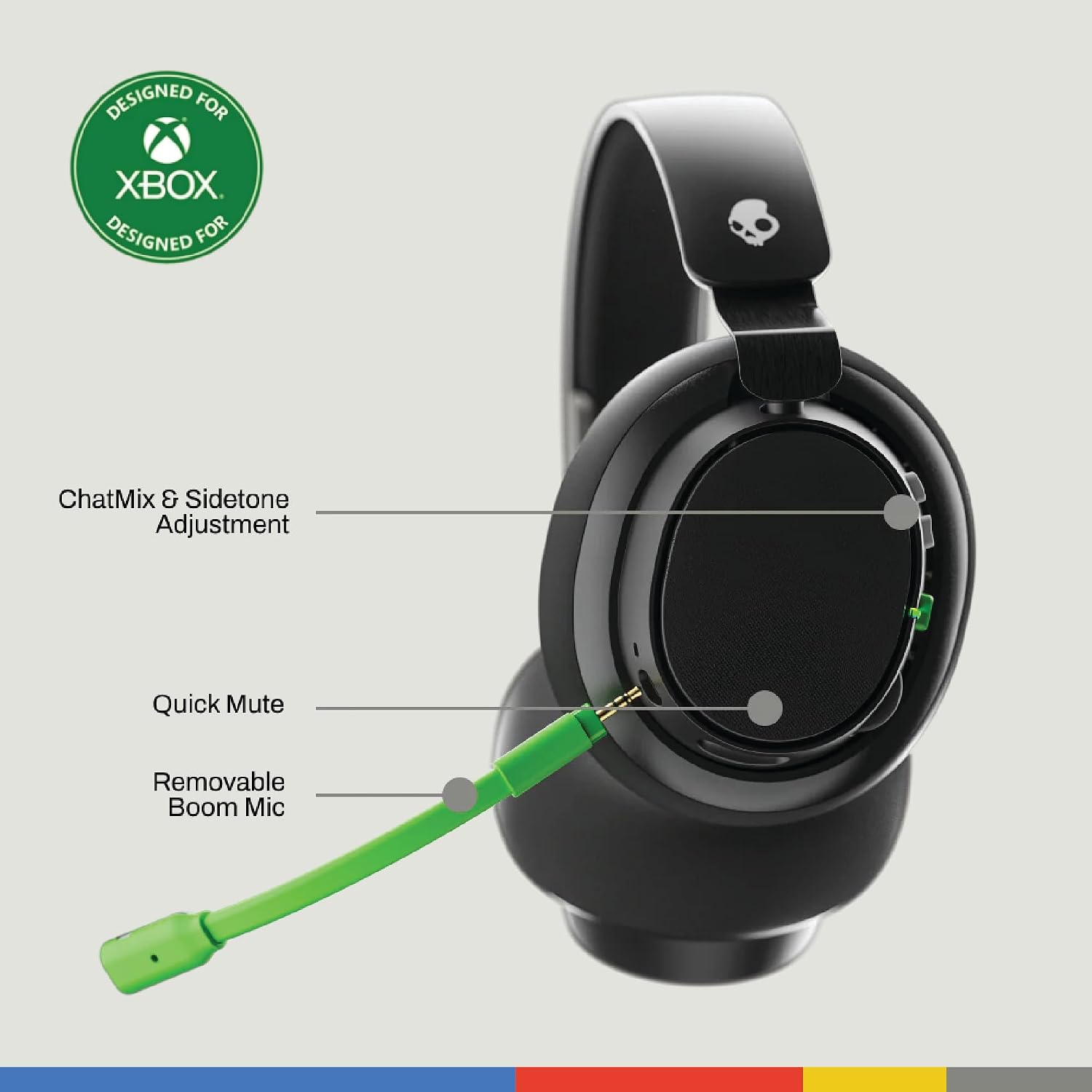 Detalle 2 de Skullcandy SLYR Pro gaming headset 24h