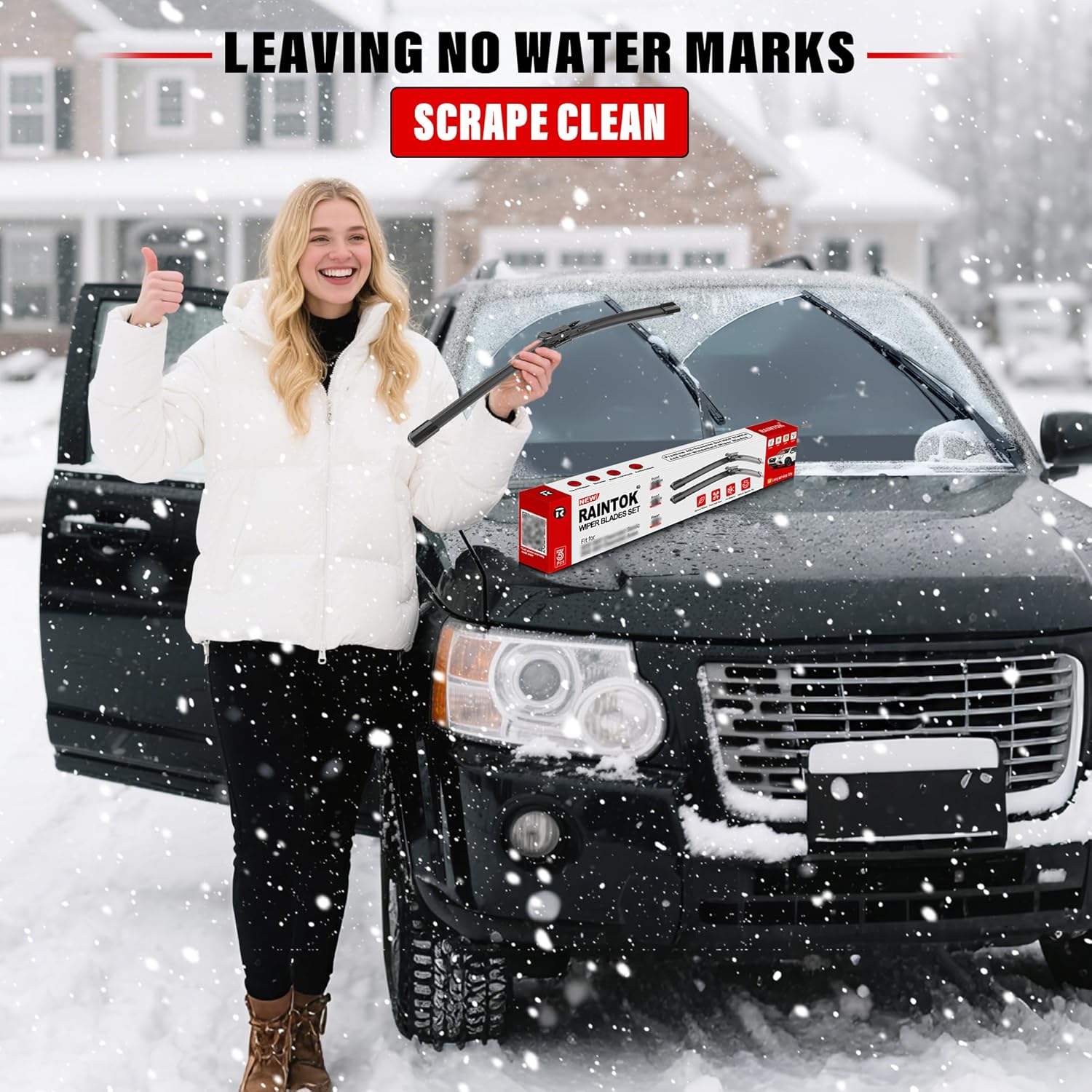 Thumbnail 5 de RAINTOK Windshield Wiper Blades 26" 17" 14