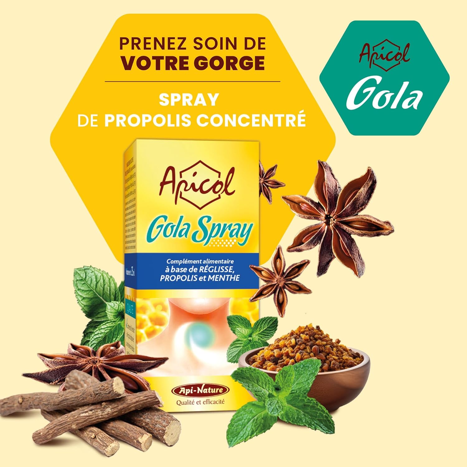 Detalle 2 de Api-Nature Spray Gorge 25 ml