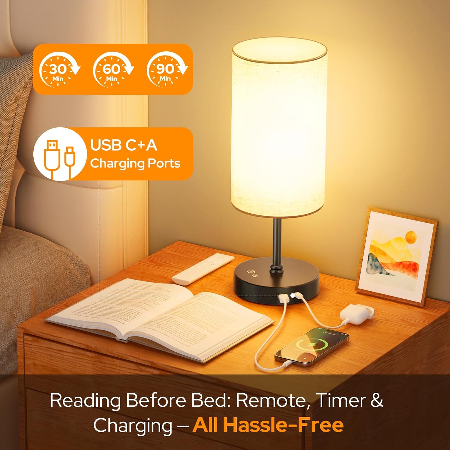 Thumbnail 3 de SUNKENET 10,000 Lux Light Therapy Lamp with Remote, Dimming and Timer