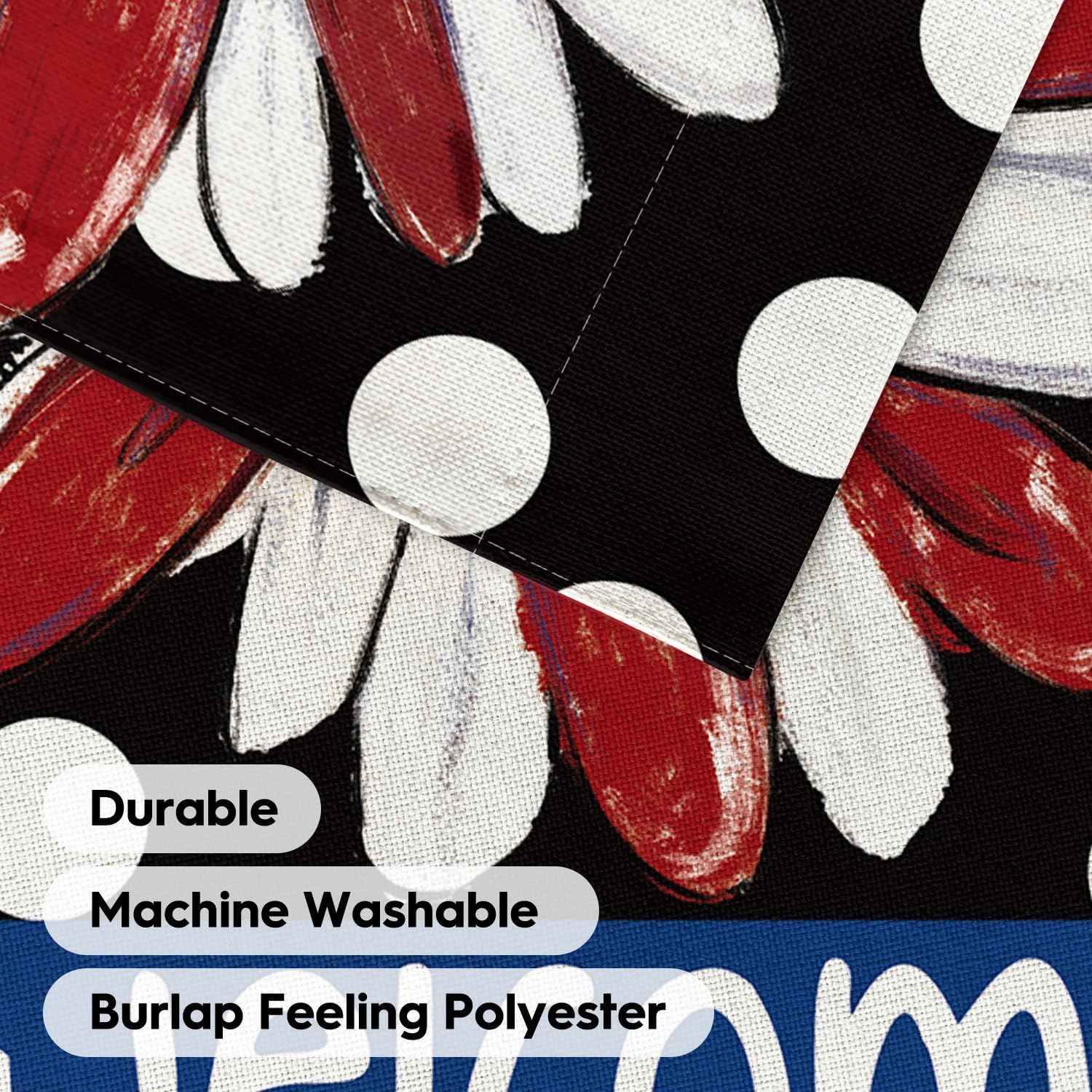 Thumbnail 6 de AVOIN colorlife Patriotic 4th of July Garden Flag 12x18