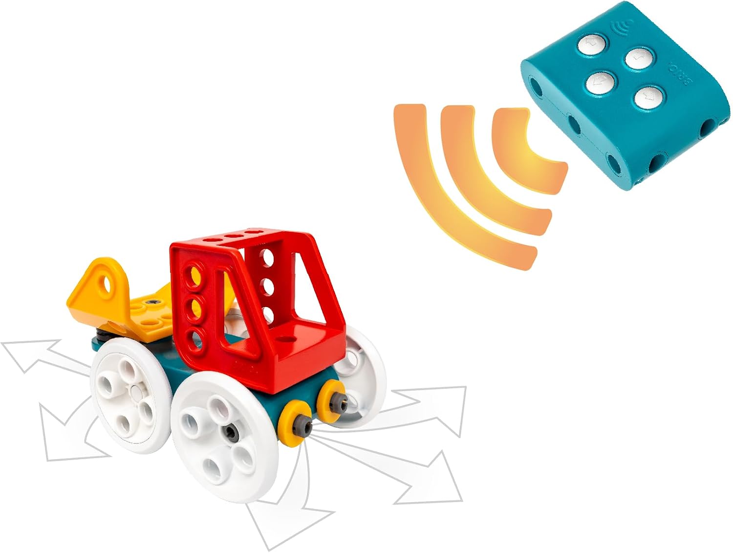 Thumbnail 6 de BRIO Builder 34605 Auto mit Fernsteuerung – Lern- und Konstruktionsspielzeug für Kinder ab 3 Jahren