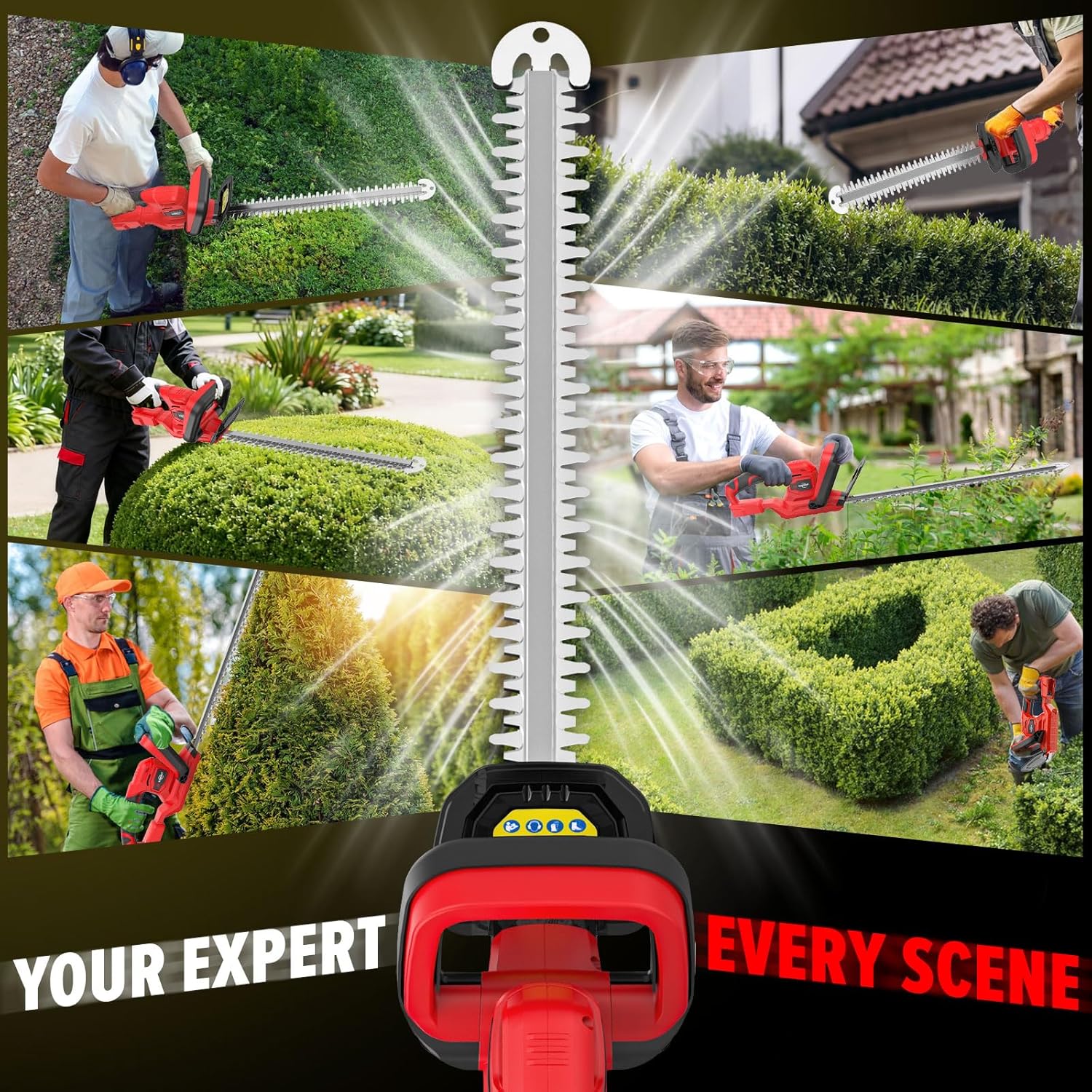 Thumbnail 4 de ThagBrco cordless hedge trimmer 22-inch blade