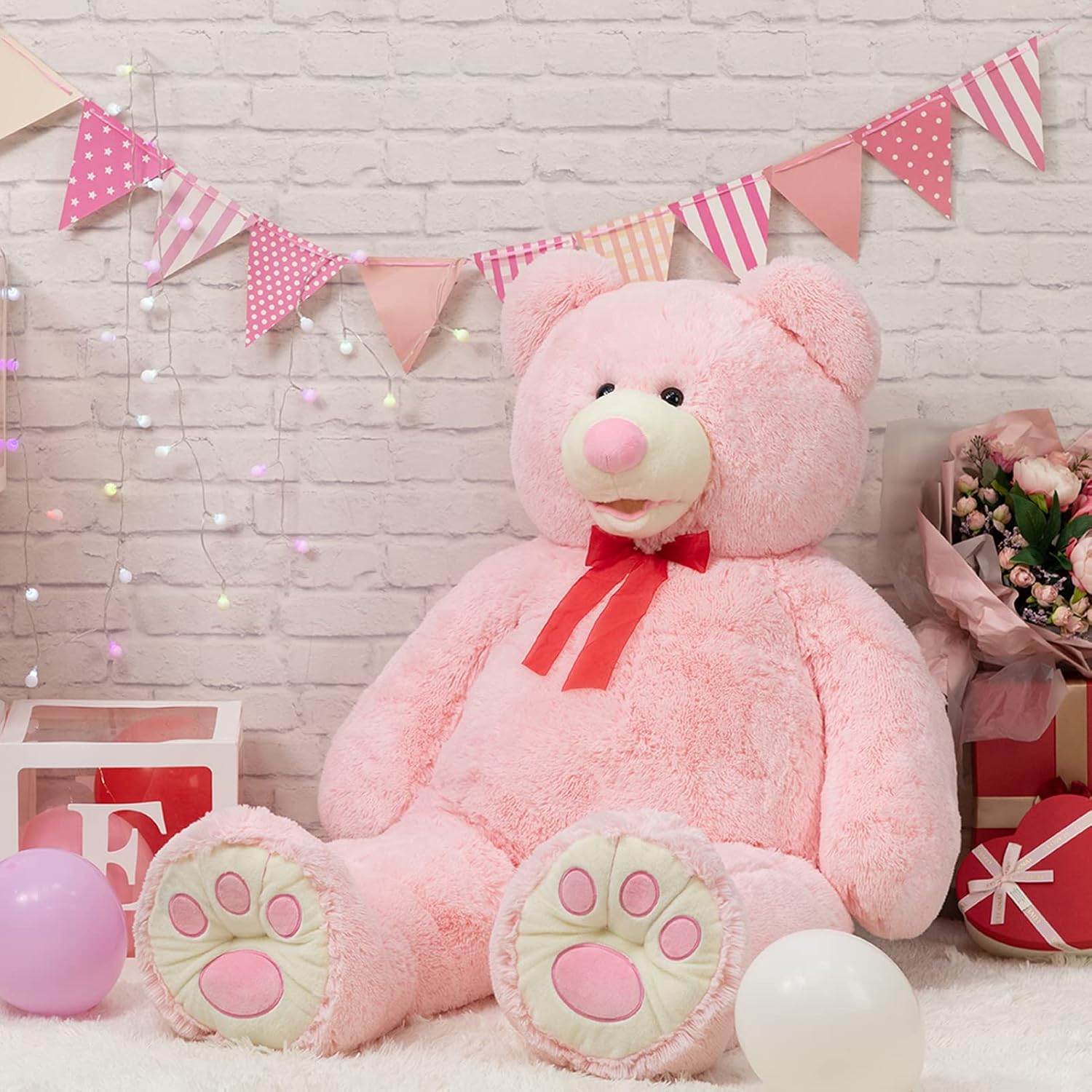 Detalle 2 de HollyHOME Oso de Peluche 5 Feet Giant Teddy Bear