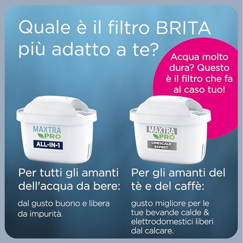 Thumbnail 8 de BRITA caraffa filtrante Marella MAXTRA 3x filtri acqua Pure Performance: praticità e filtrazione affidabile