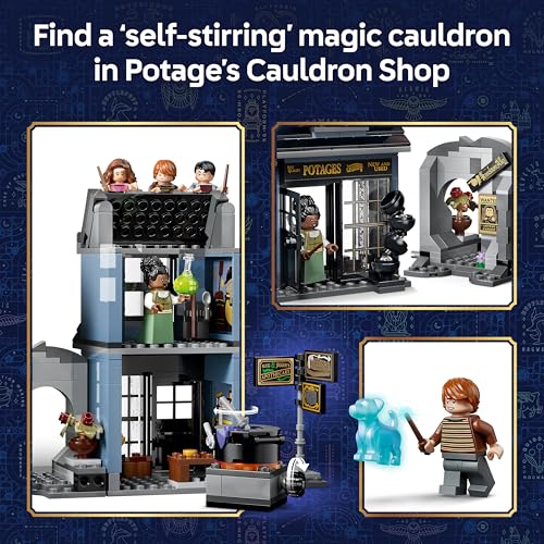 Thumbnail 4 de LEGO Harry Potter Knockturn Alley Wizarding Shops 76471