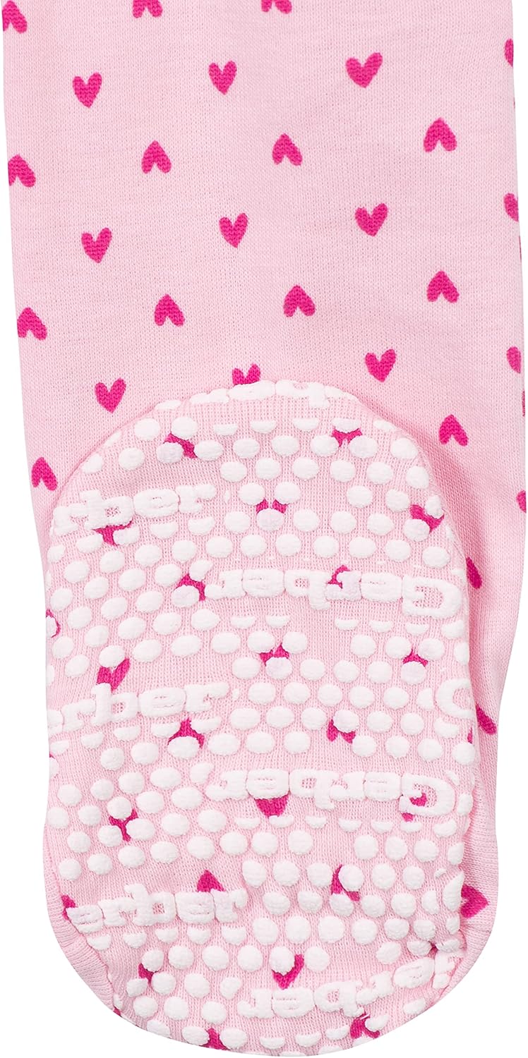 Detalle de Gerber 4-Pack Footed Pajamas Dormeuses pour Bébé et Tout-Petit – Grenouillères à Pieds