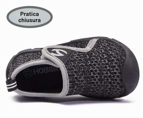 Thumbnail 2 de SMajong Pantofole da Casa per Bambini Nero 30 EU: Leggere, Flessibili e Antiscivolo