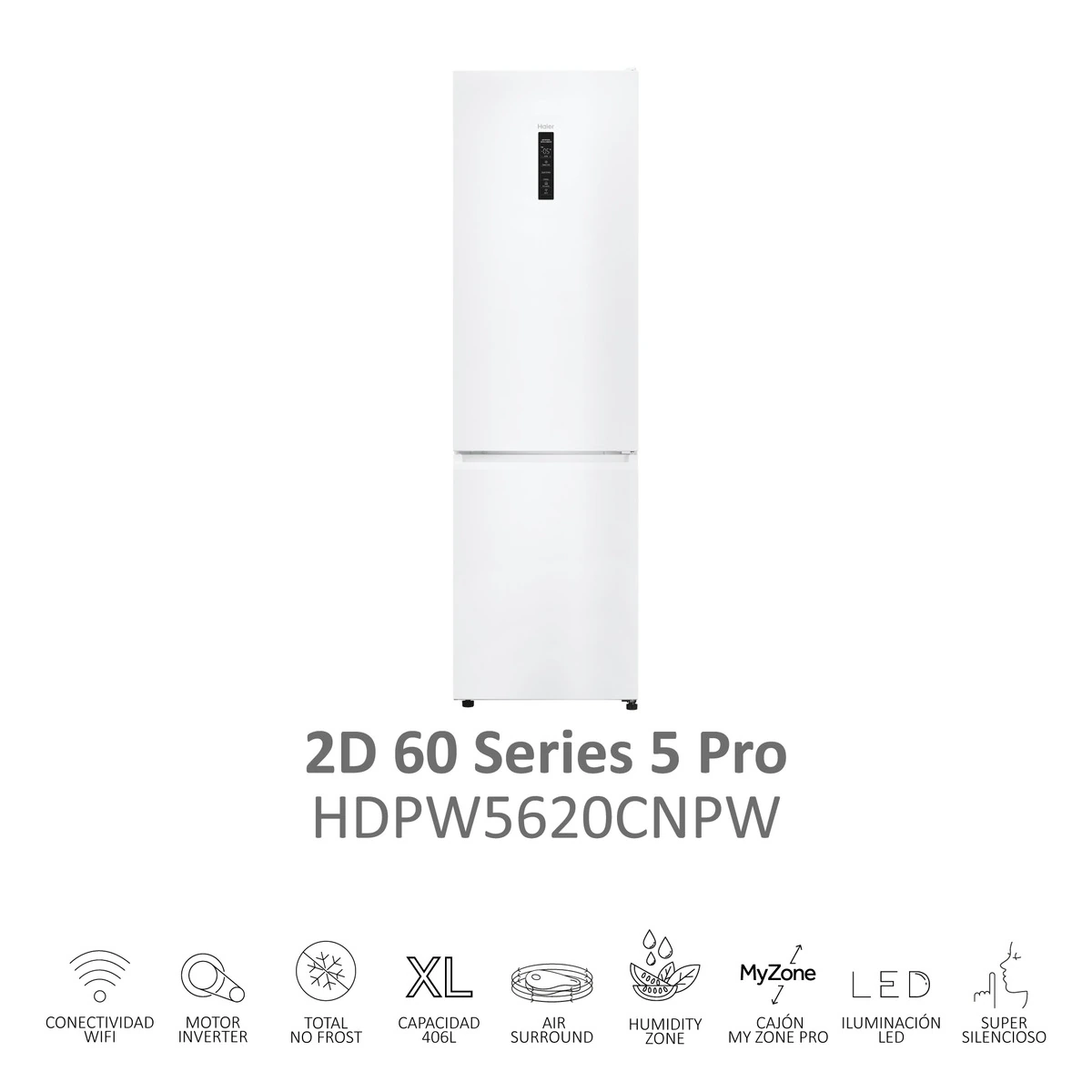 Thumbnail 4 de Haier HDPW5620CNPW 60 Series 5 Pro ❄️