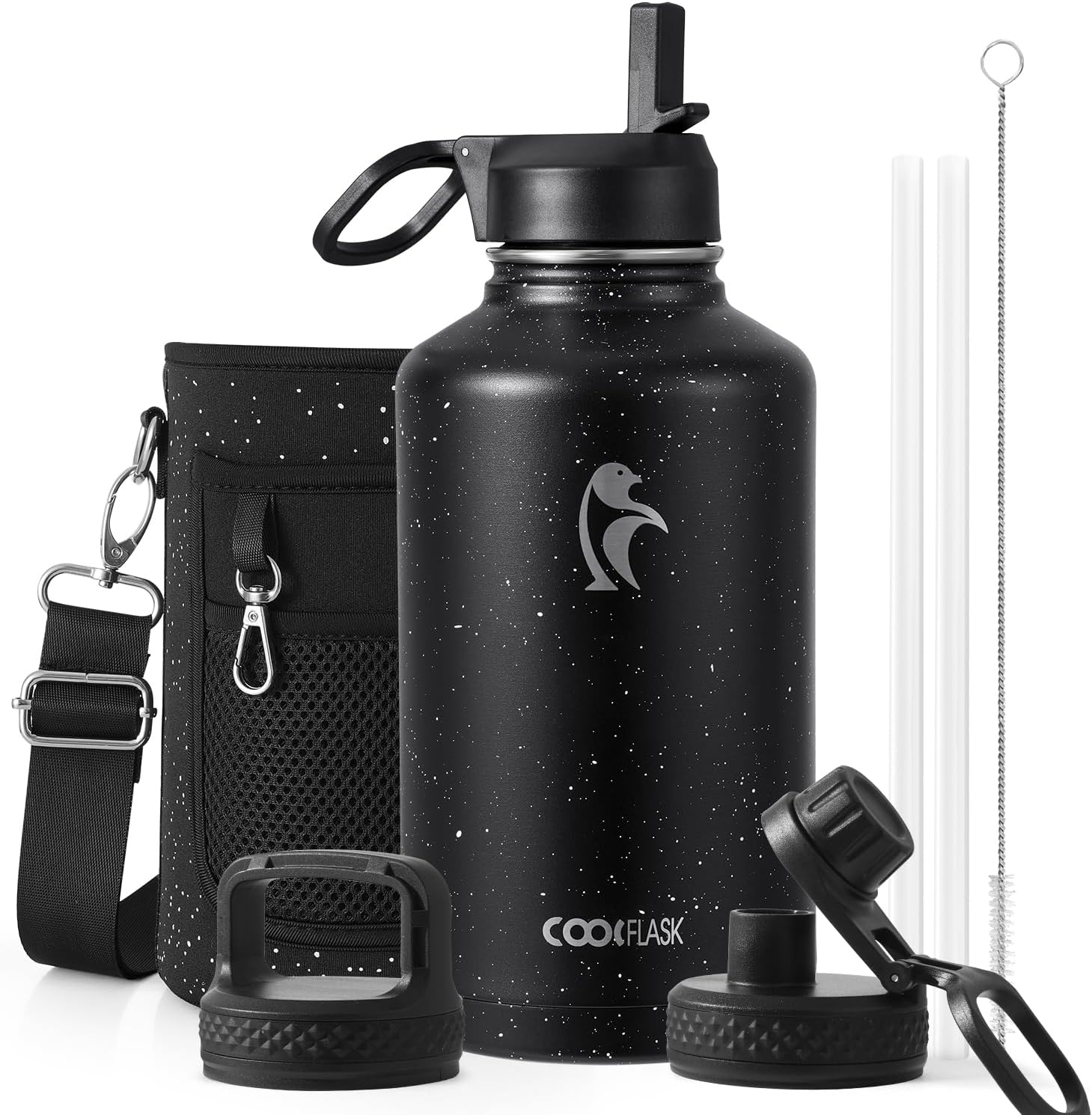 Detalle de Coolflask 64 oz Insulated Water Bottle