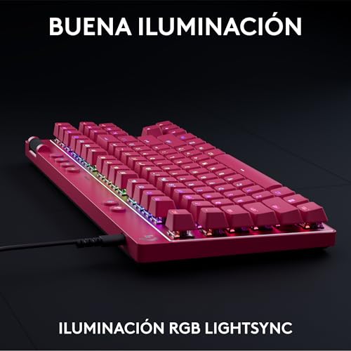 Detalle 2 de Logitech G PRO X TKL Rapid 🖥️ Teclado Gaming sin Númerico