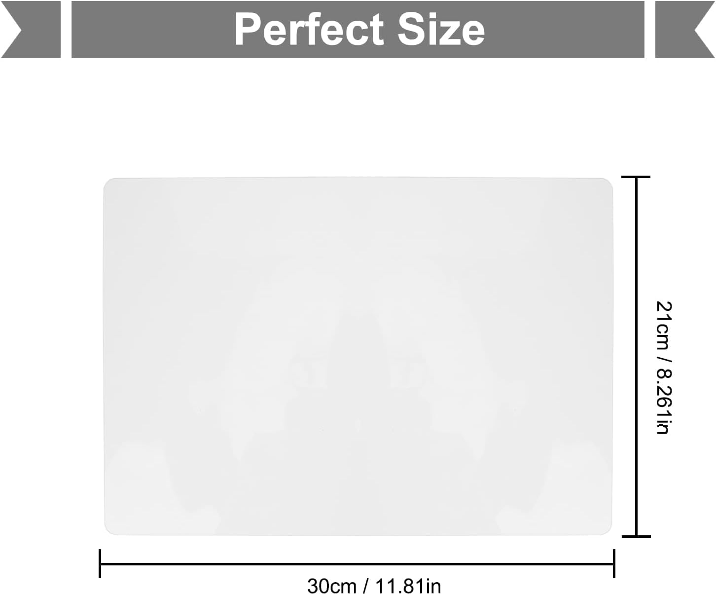 Detalle 2 de A4 3-pack Magnetic Dry Erase Whiteboard Sheets for Fridge with 10 Magnetic Pens & Eraser
