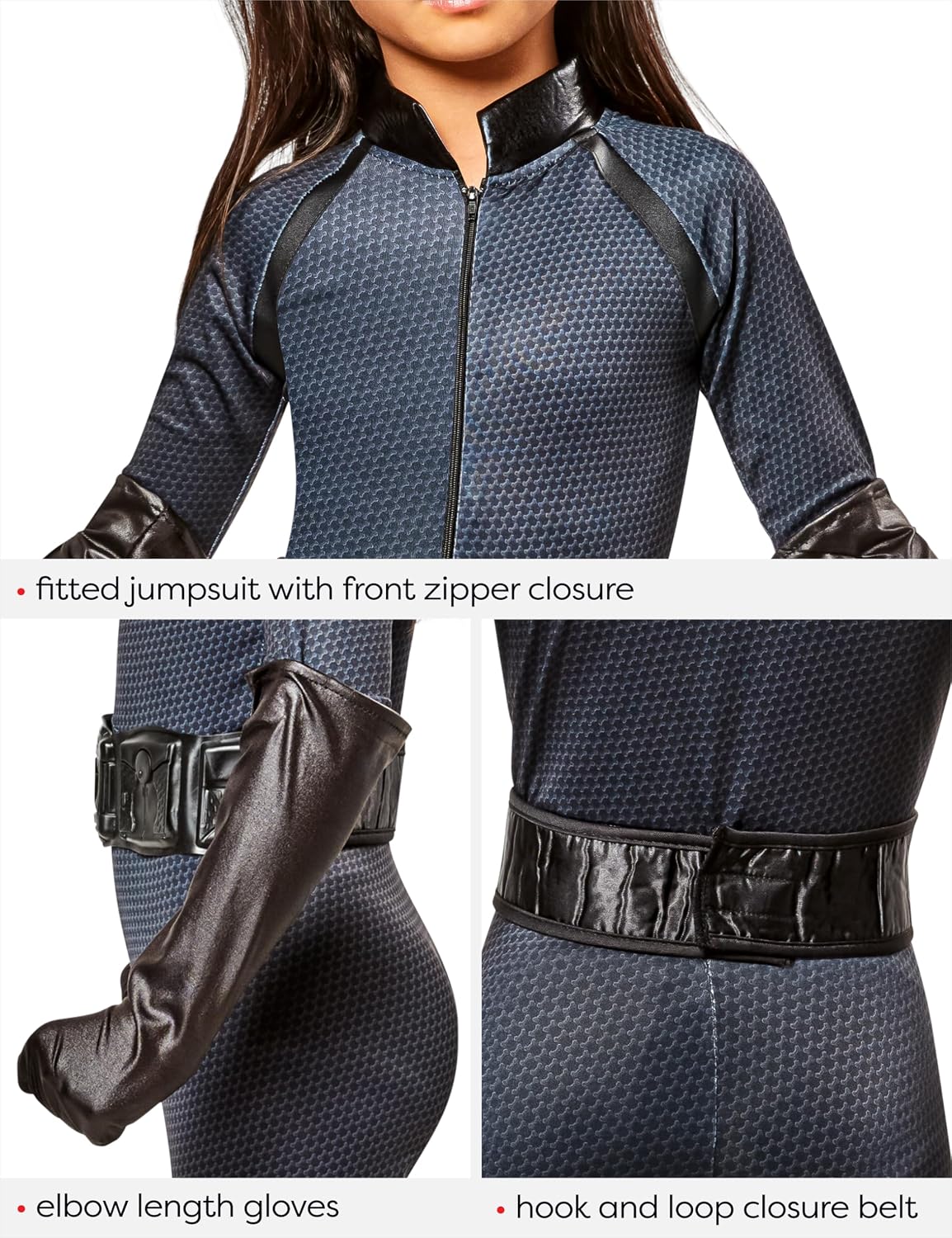 Detalle 1 de Rubies DC Catwoman Costume for Kids, Small (4–6), Officially Licensed
