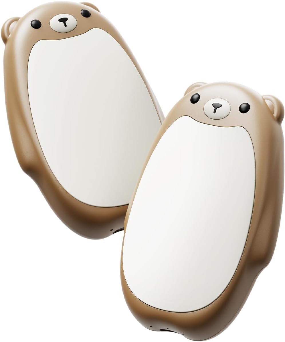 Detalle de SWEETFULL S37 Rechargeable Magnetic Bear Hand Warmers, 3 Heat Levels