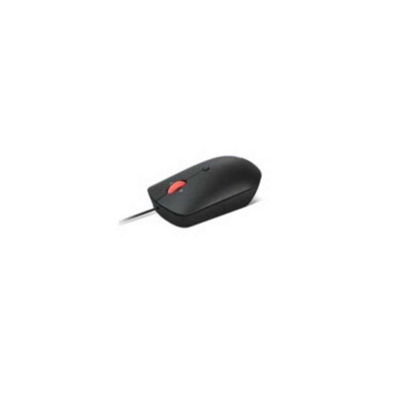 Ratón Lenovo 4Y51D20850 USB Tipo C 2400 DPI Negro Ambidiestro Compacto
