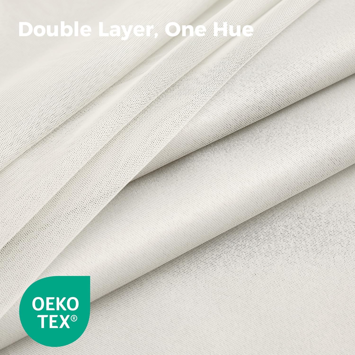 Detalle 2 de Swandream blackout curtains 96 inch length