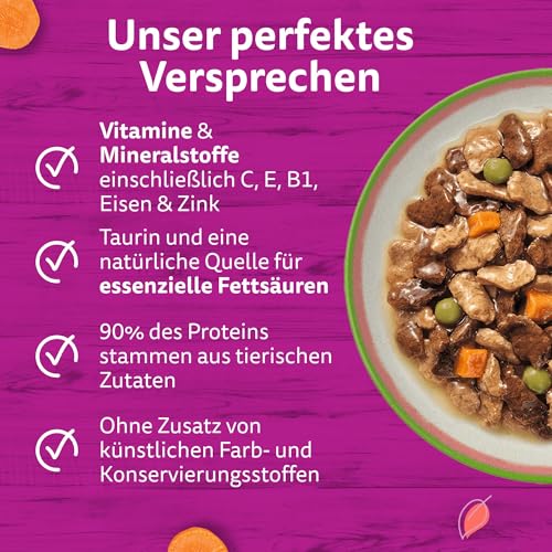 Thumbnail 3 de WHISKAS TASTY MIX Nassfutter in Sauce für Katzen – Chef’s Choice, 40 × 85 g