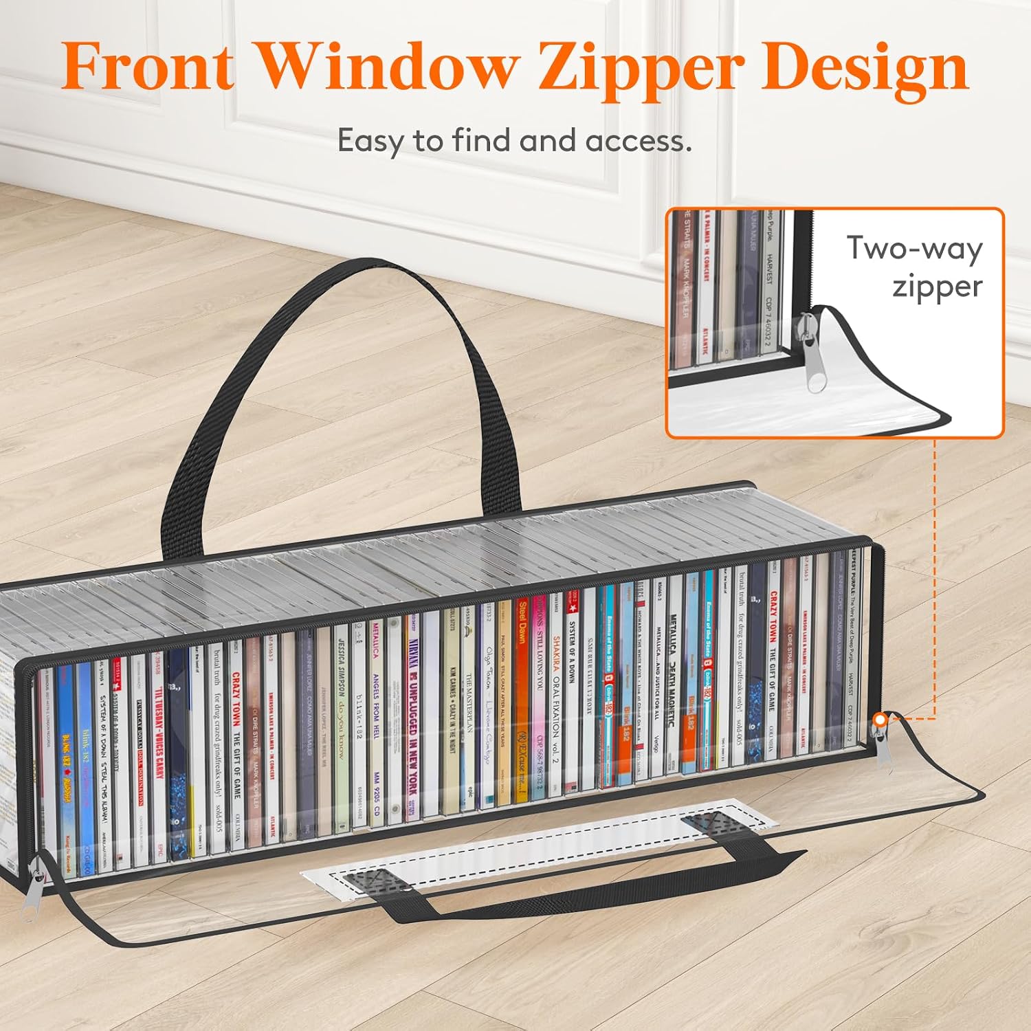 Thumbnail 2 de Lifewit CD Storage Bags 2-Pack