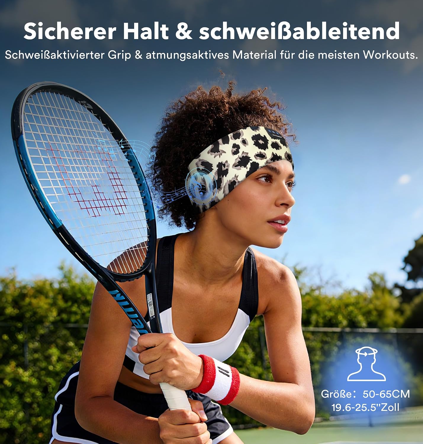Detalle 2 de Schlafkopfhörer Bluetooth 16 Stunden
