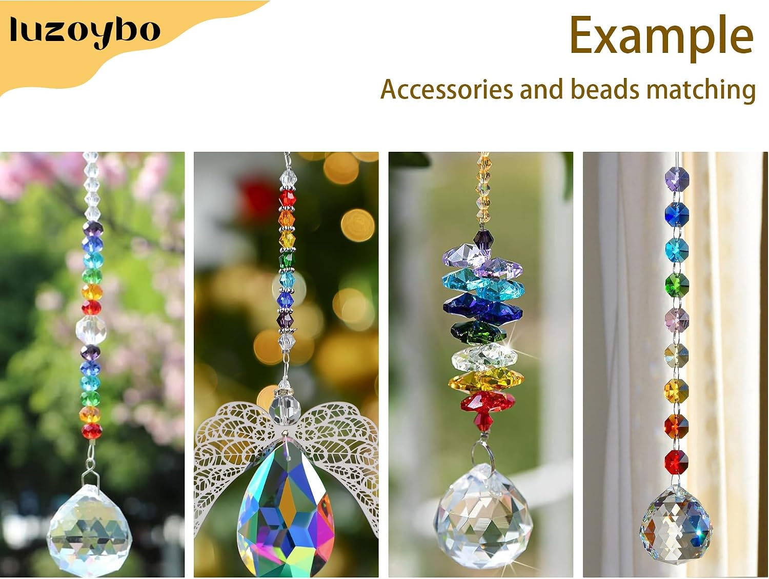 Detalle de Luzoybo DIY Sun Catchers Kit 500PCS