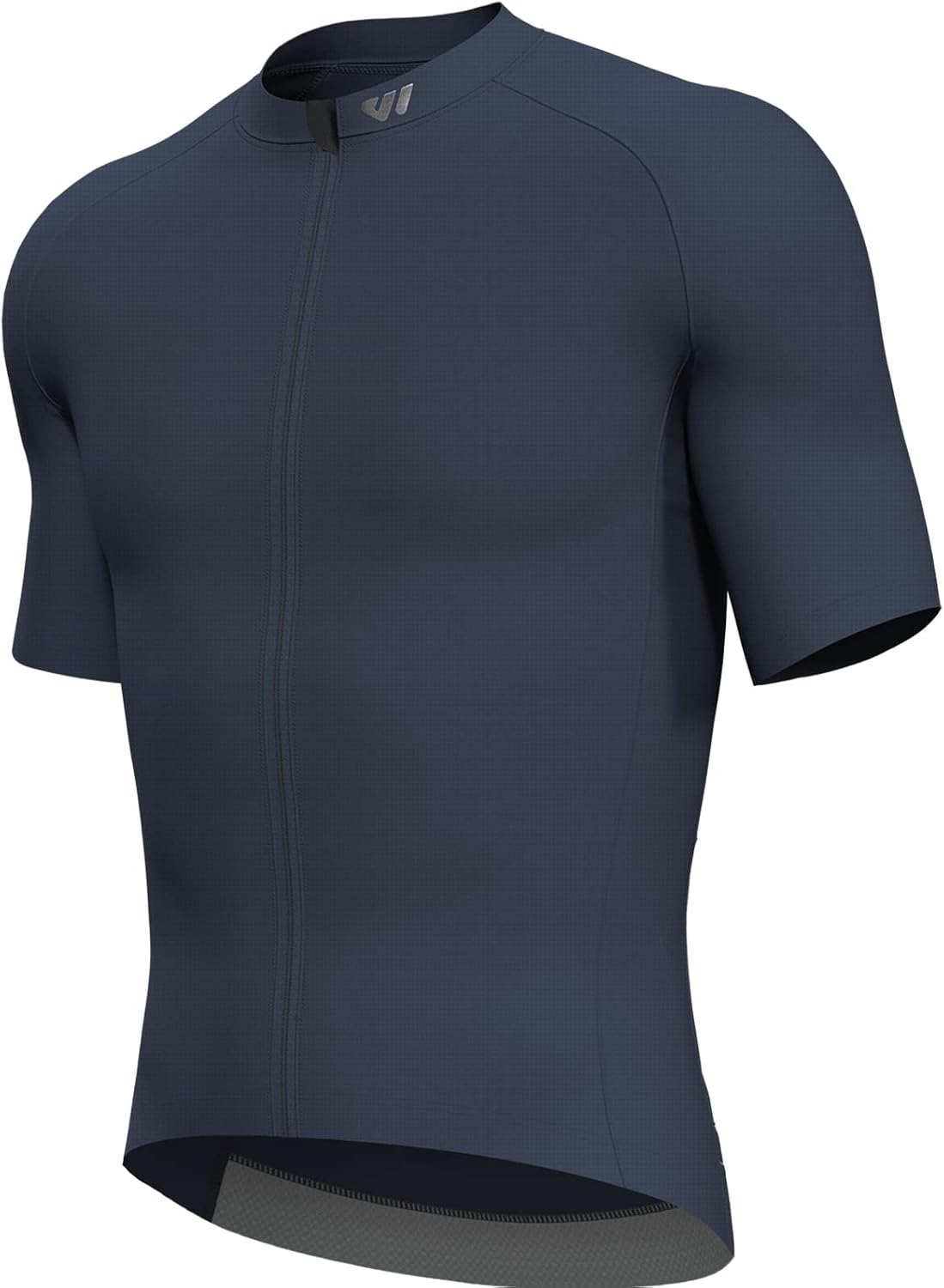 Wulibike Mens Cycling Jersey with Reflective Stripes and Three Pockets