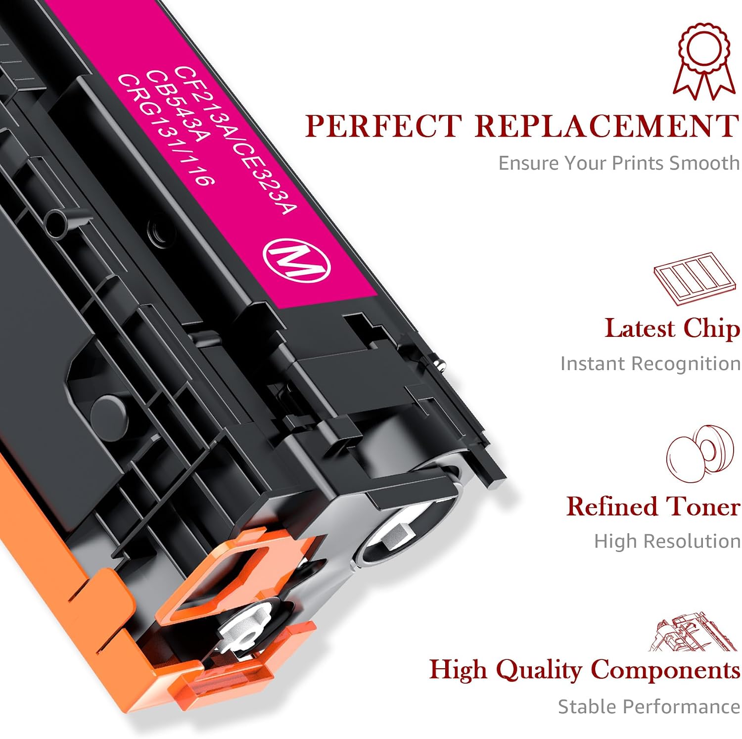 Detalle 2 de Toner Kingdom 131X 4-Pack kompatibel für HP