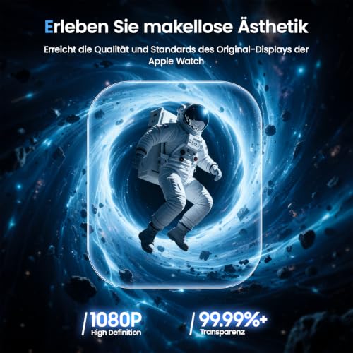 Thumbnail 4 de UniqueMe Displayschutzfolie 42 mm für Apple Watch Series 11/10 – 360° Schutz mit Installationswerkzeug