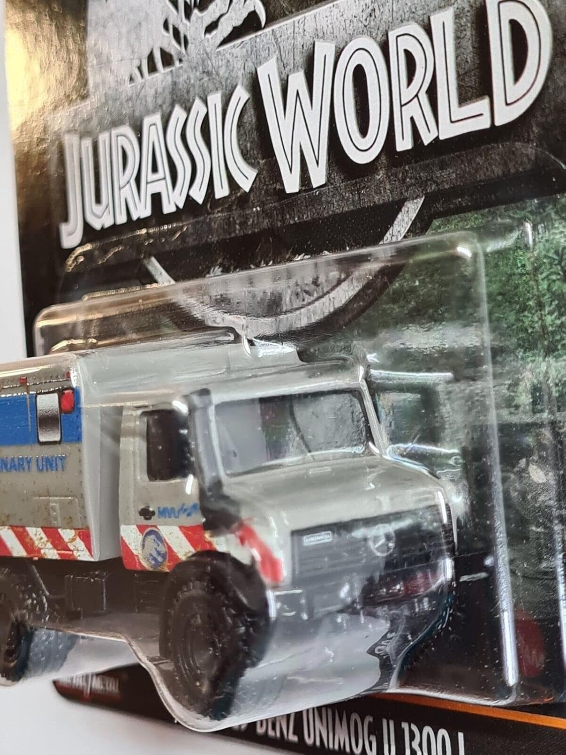 Detalle de ホットウィール HCP08 ジュラシック・ワールド ウニモグ U 1300 L 1/64スケール ダイキャストミニカー