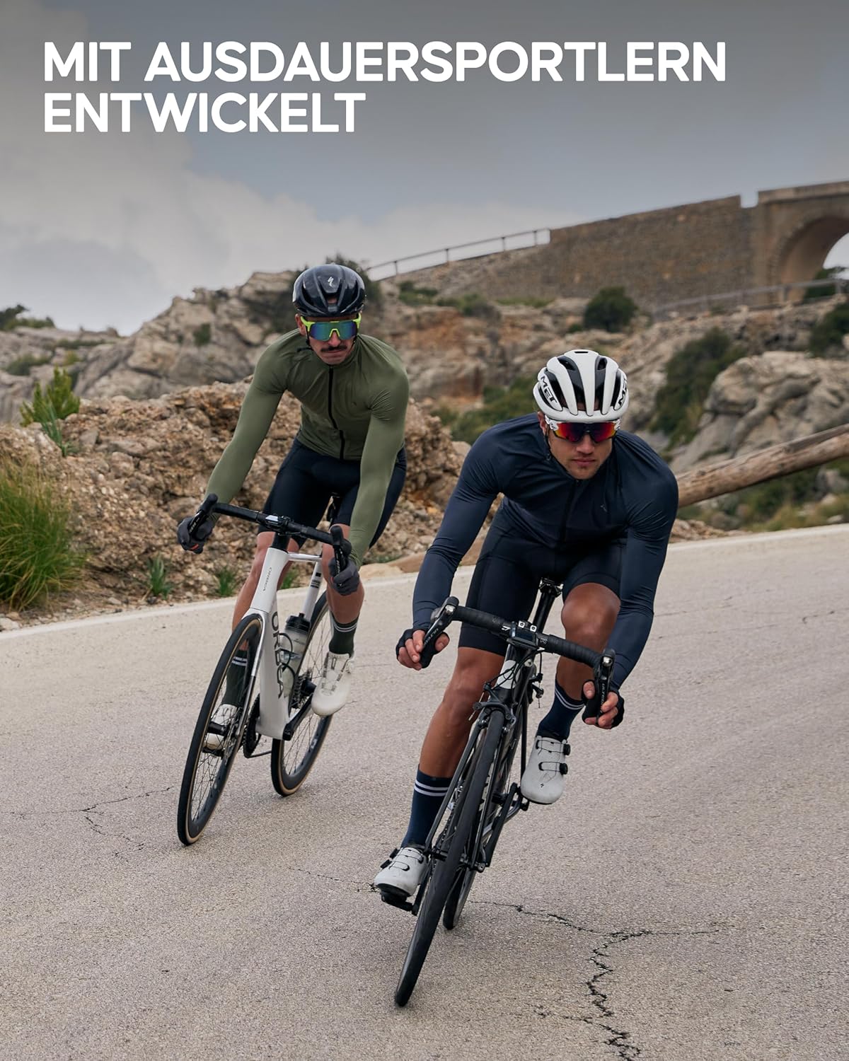 Thumbnail 1 de DANISH ENDURANCE Kurze Fahrradsocken „Kurze“ – gepolsterte Low-Cut Rennrad Socken (3 Paar)