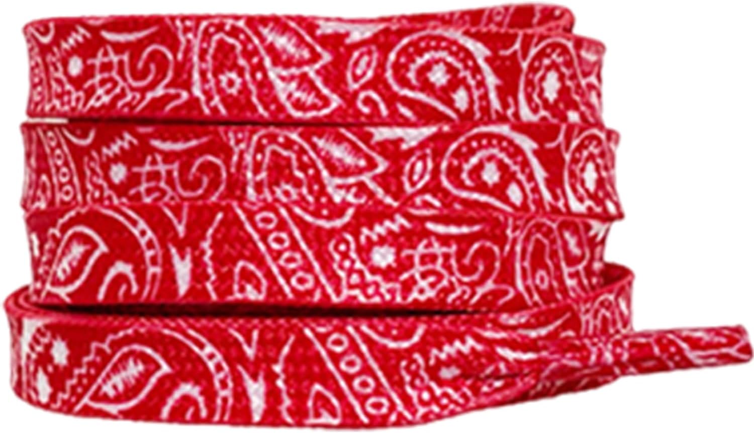 Thumbnail 6 de QUILISHA 1 Paar Schnürsenkel Flach 8 mm – bunte, langlebige Flat Shoelaces für Sneaker und Freizeitschuhe