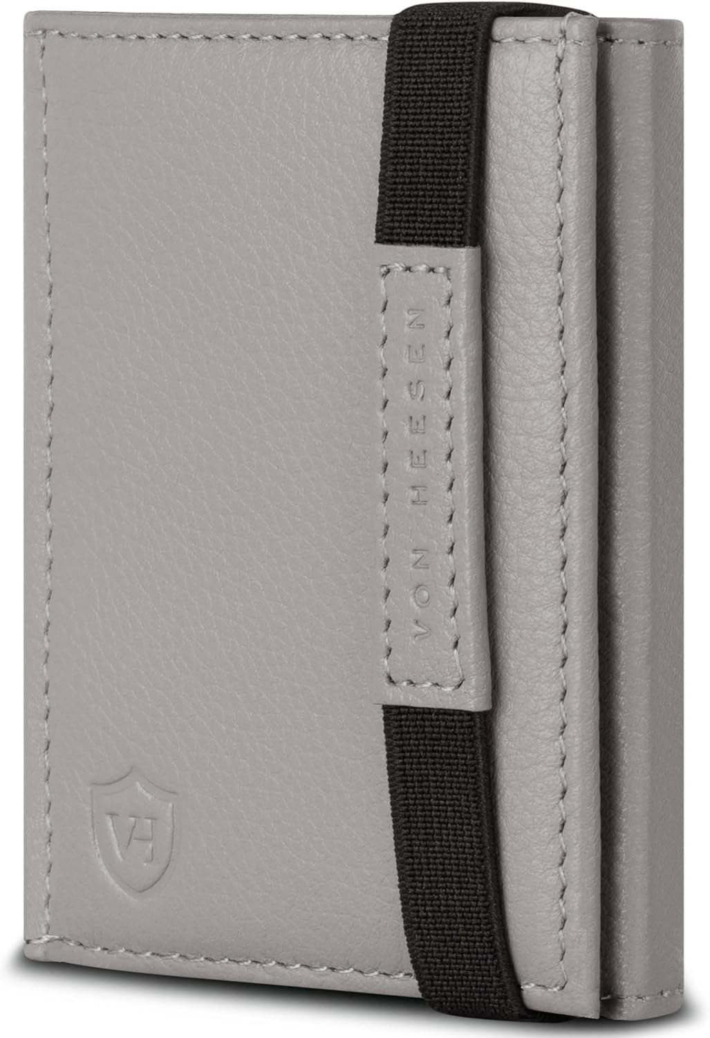 Thumbnail 6 de VON HEESEN Slim Wallet mit RFID Schutz – Herren Geldbörse klein aus Nappa-Leder (Braun Waxy)