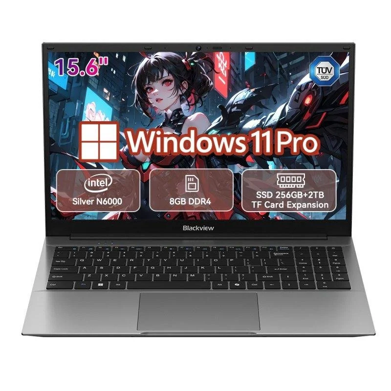 Detalle de Blackview AceBook 5 15,6" – Intel Pentium Silver N6000, 8GB/256GB SSD, Windows 11 Pro