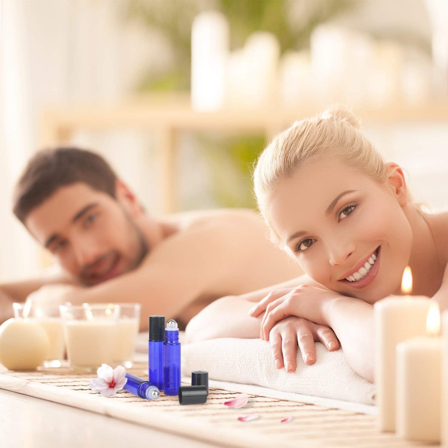 Thumbnail 5 de Alledomain 10 Pcs 10 ml Essential Oil Rollers
