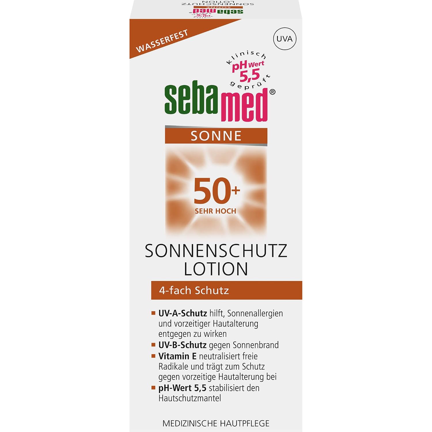 Detalle de Sebamed Sonnenschutz Lotion LSF 50+ 150 ml