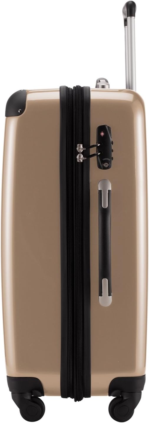 Detalle de HAUPTSTADTKOFFER Valigia Rigida Alex TSA 65 cm – 74 L, Champagne