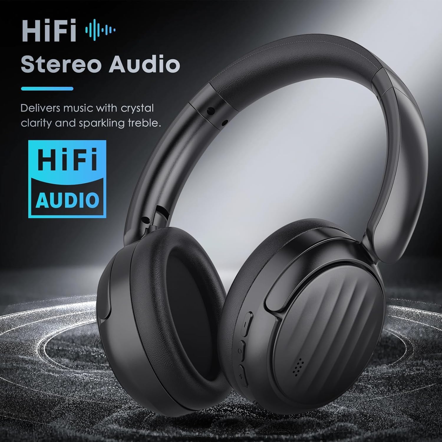 Thumbnail 2 de MMWOWARTS Bluetooth Headphones with ANC: Solid Everyday Over-Ear Options