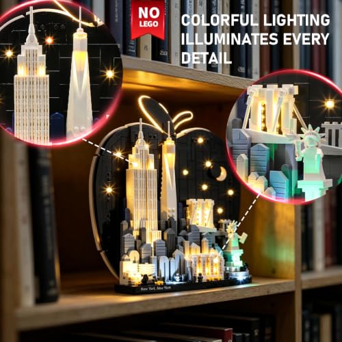Detalle 1 de BRIKSMAX Kit d’éclairage LED LEGO 21066