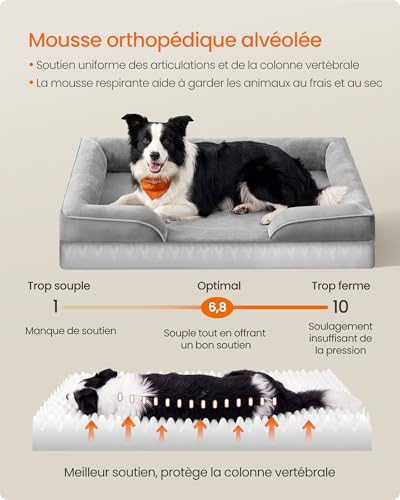 Detalle de FEANDREA Panier pour chien 104 x 69 x 17 cm