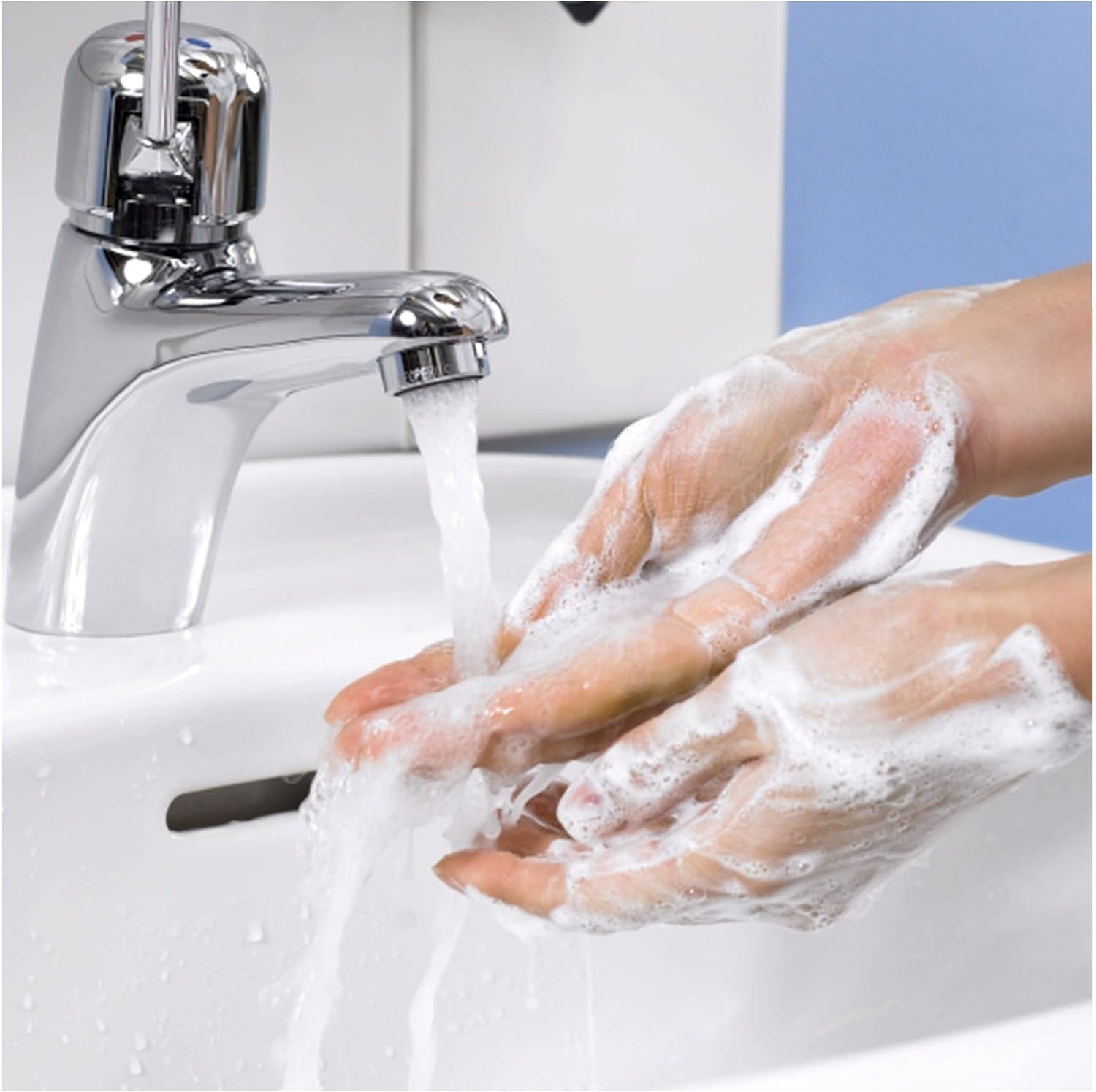 Detalle de Tork Savon liquide Mains Senteur douce S4 – 1000 ml, parfum frais