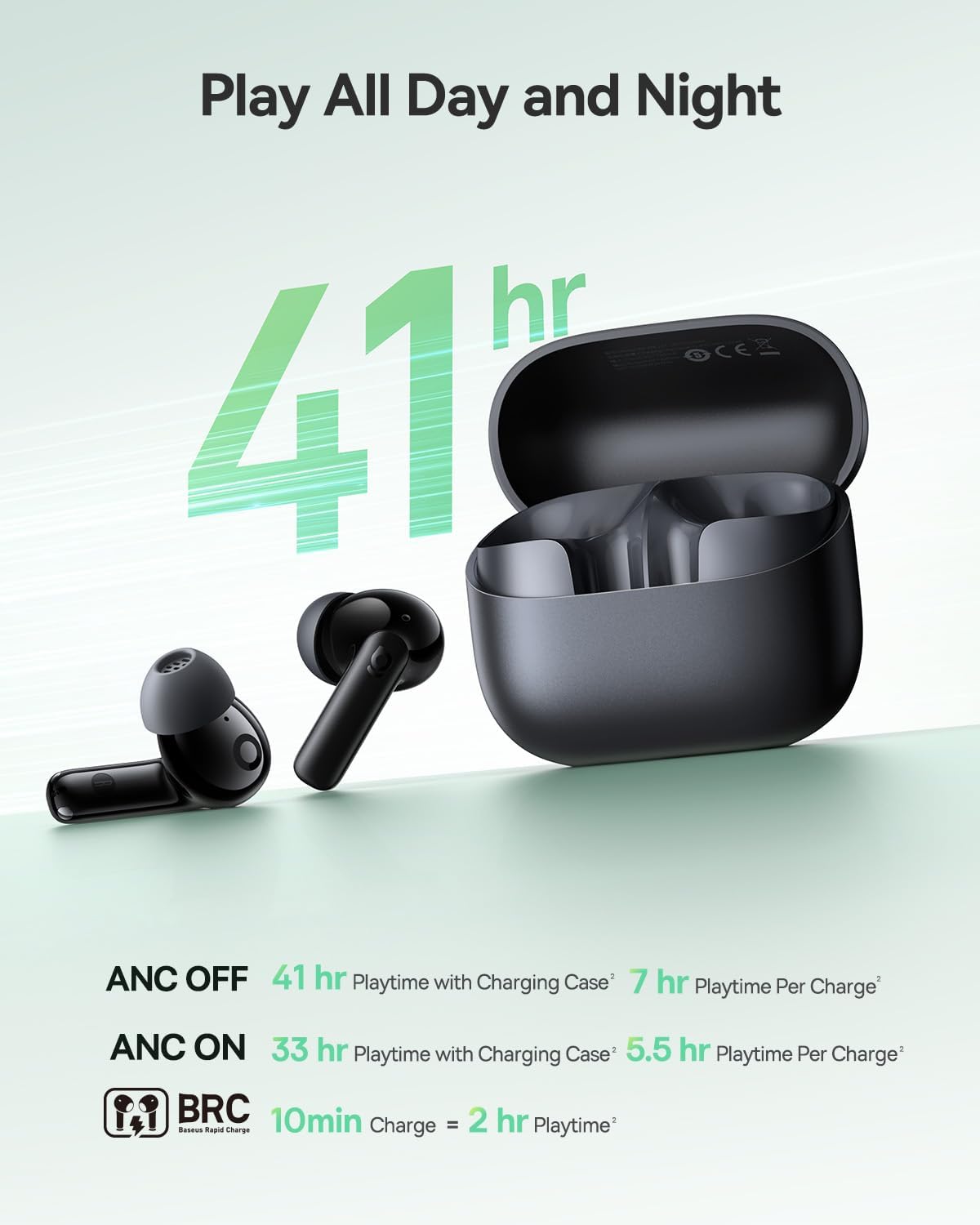 Thumbnail 4 de Baseus Bass BP1 NC Wireless Earbuds 41H