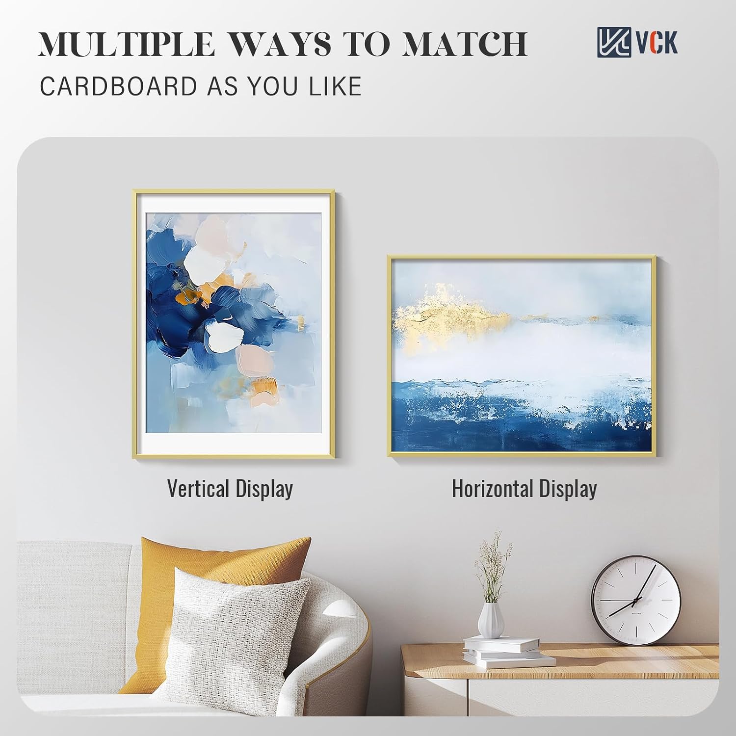 Thumbnail 6 de VCK 18x24 Poster Frame Gold 3-Pack โ metal frames ๐ผ