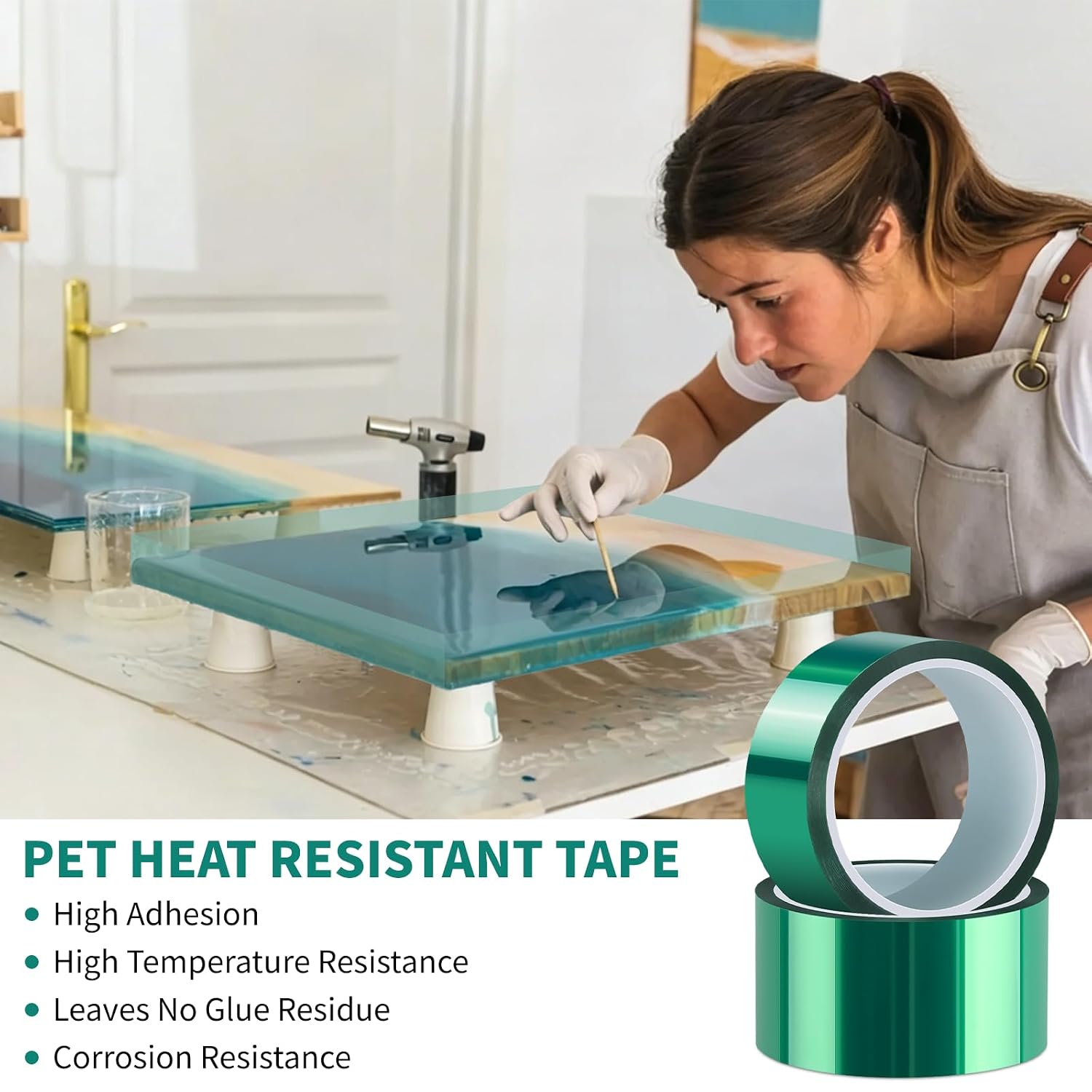 Thumbnail 6 de Ealyder Thermal Adhesive Tape 2" x 150ft