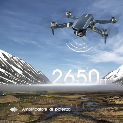 Detalle de CHUBORY Drone con Telecamera 4K HD per Principianti — 84 Minuti di Volo, 800 m di Portata e Funzioni Intelligenti