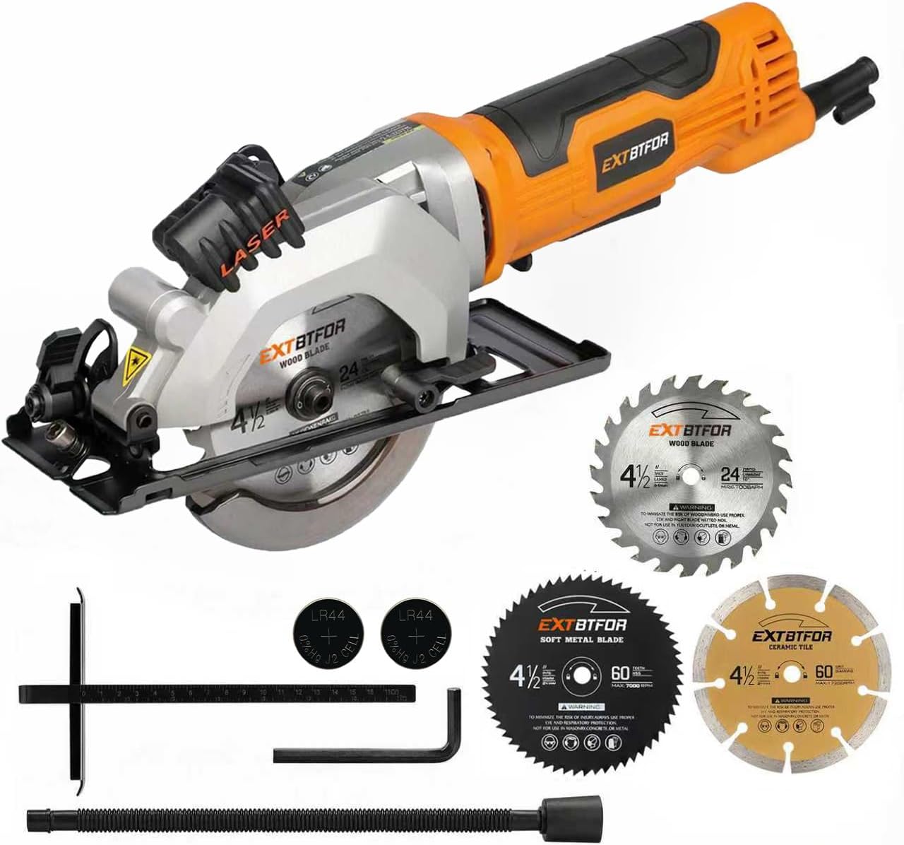 Detalle de Extbtfor Mini Circular Saw with 4-1/2-Inch Blade