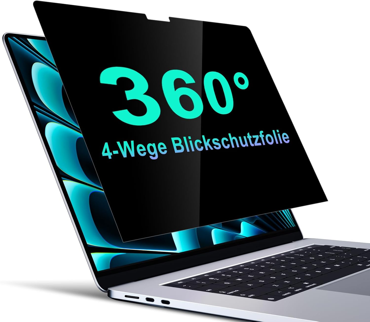 Detalle de MacBook Air 13,6 Zoll STARY 360° Blickschutzfolie