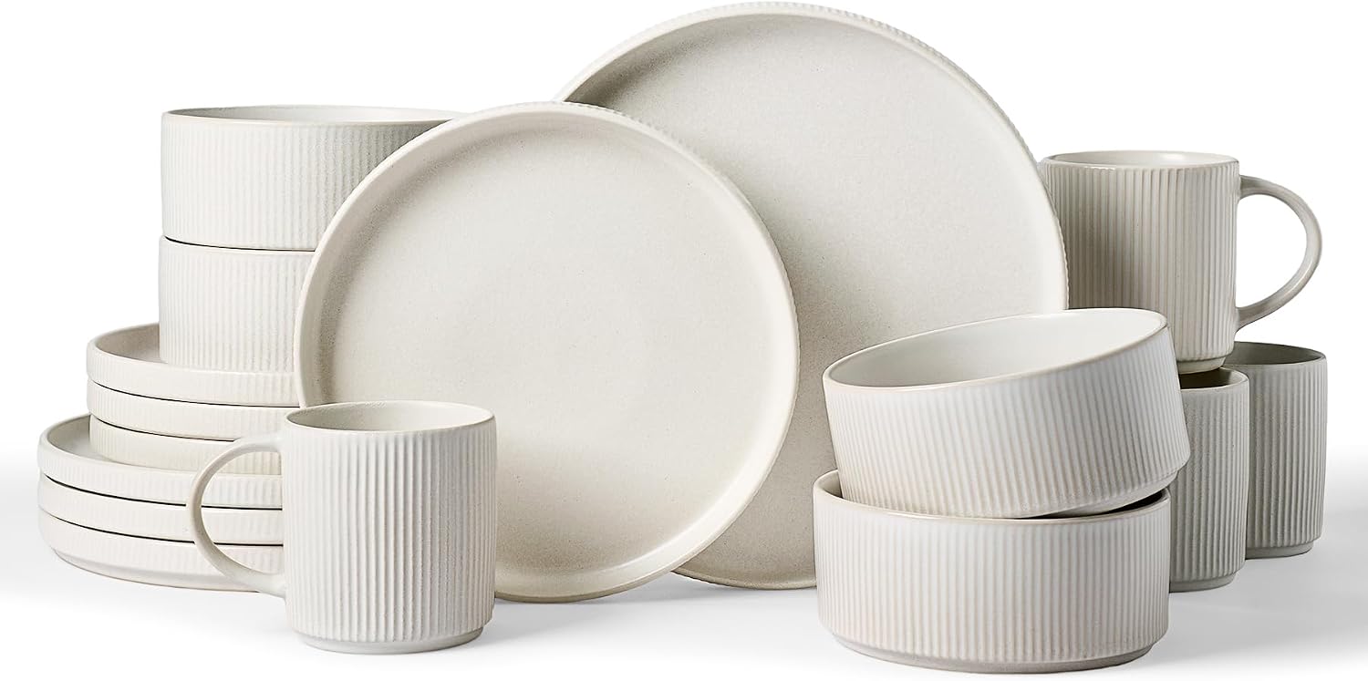 Detalle de Famiware Star Dinnerware Set 16-piece dinnerware 🍽